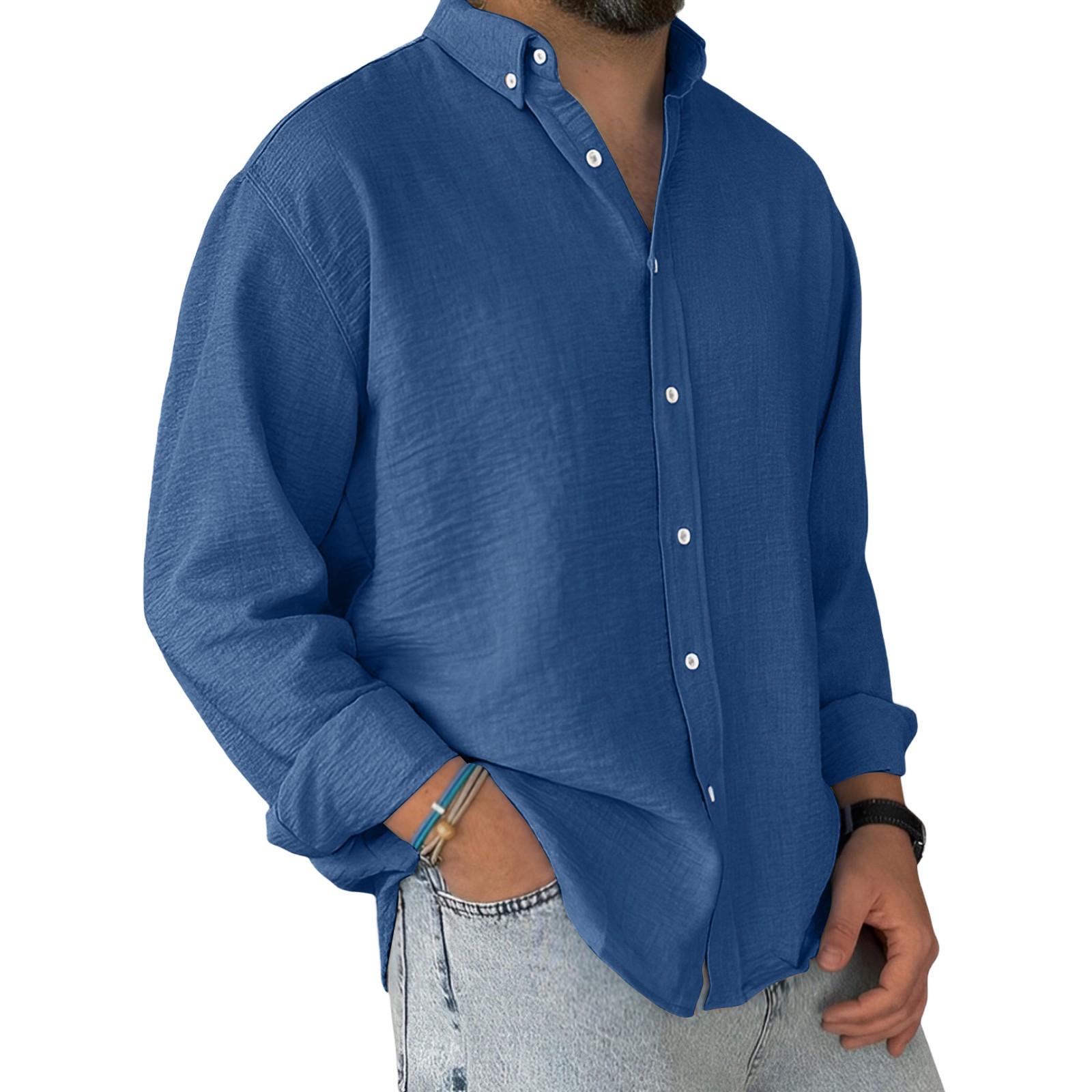 Men s Loose Classic Lapel Multi-pocket Industrial Work Shirt Top S
Men s Loose Classic Lapel Multi-pocket Industrial Work Shirt Top S