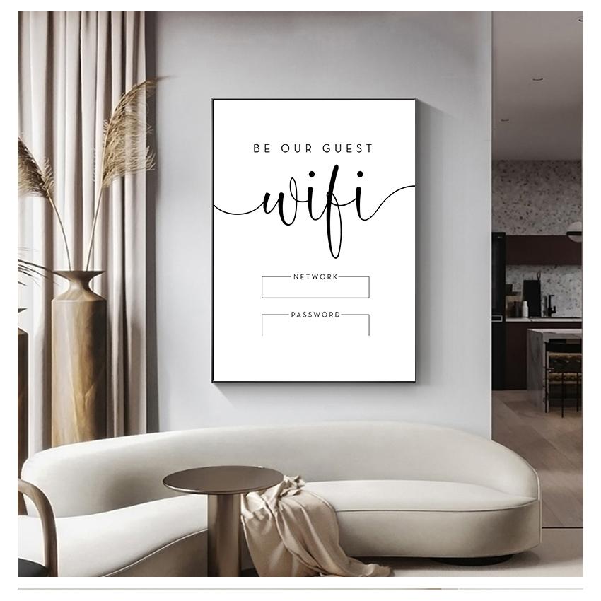 Пользовательский плакат сети WiFi, отель, кафе, ресторан, Wi-Fi, настенное художественное украшение, картина на холсте, знак пароля Wi-Fi, художественные принты 21cm×30cm NoFrame
Пользовательский плакат сети WiFi, отель, кафе, ресторан, Wi-Fi, настенное художественное украшение, картина на холсте, знак пароля Wi-Fi, художественные принты 21cm×30cm NoFrame