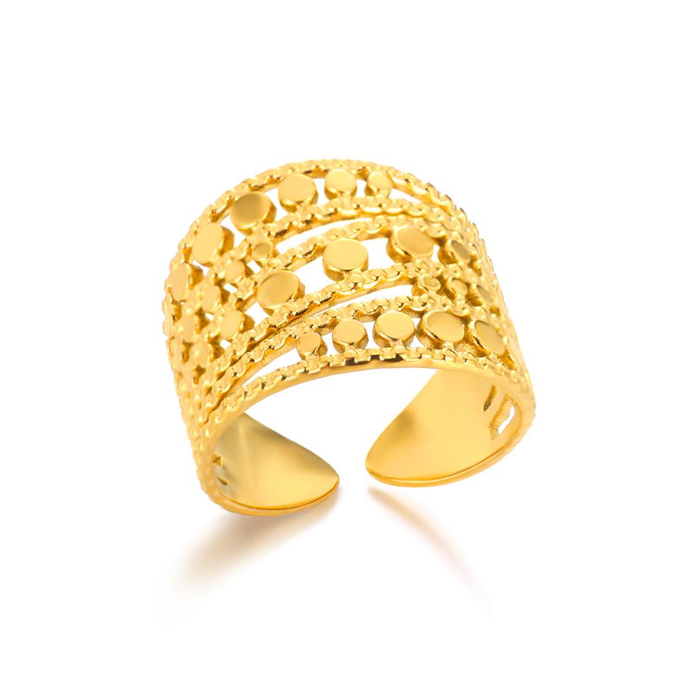 Luxury Geometric Hollow Rings For Women Stainless Steel Gold Color Open Ring Trendy Wedding Party Aesthetic Zircon Gift Femme
Luxury Geometric Hollow Rings For Women Stainless Steel Gold Color Open Ring Trendy Wedding Party Aesthetic Zircon Gift Femme
