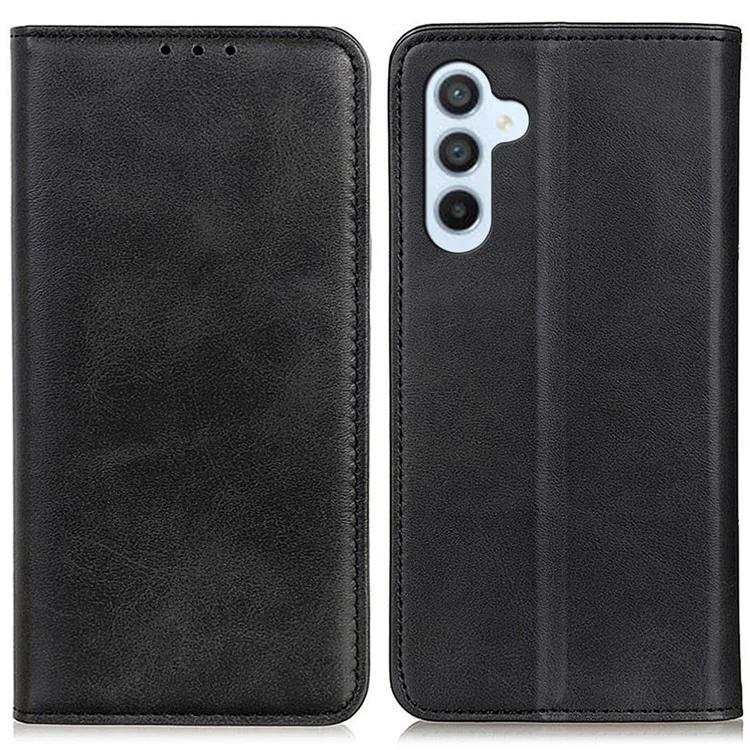 For Samsung Galaxy S24 FE Stand Case Cowhide Texture Leather Flip Phone Cover - Black
For Samsung Galaxy S24 FE Stand Case Cowhide Texture Leather Flip Phone Cover - Black