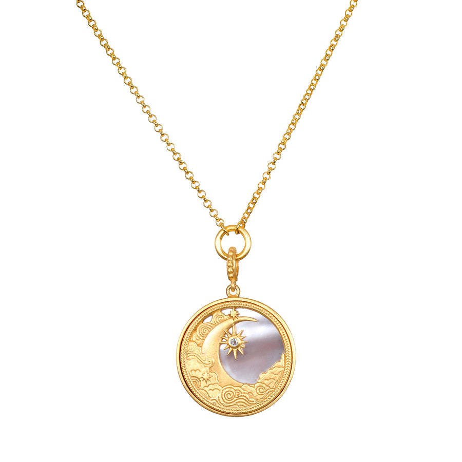 Fashion Personality Open And Close Album Rizhao Moon Zircon Pendant Necklace Electroplating Gold Color Retention
Fashion Personality Open And Close Album Rizhao Moon Zircon Pendant Necklace Electroplating Gold Color Retention