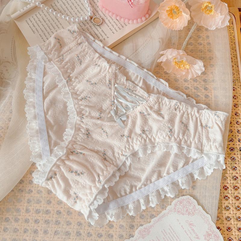 Summer French Floral Cotton Underwear for Women Plus Size Sexy Panties XXXL синій
Summer French Floral Cotton Underwear for Women Plus Size Sexy Panties XXXL синій