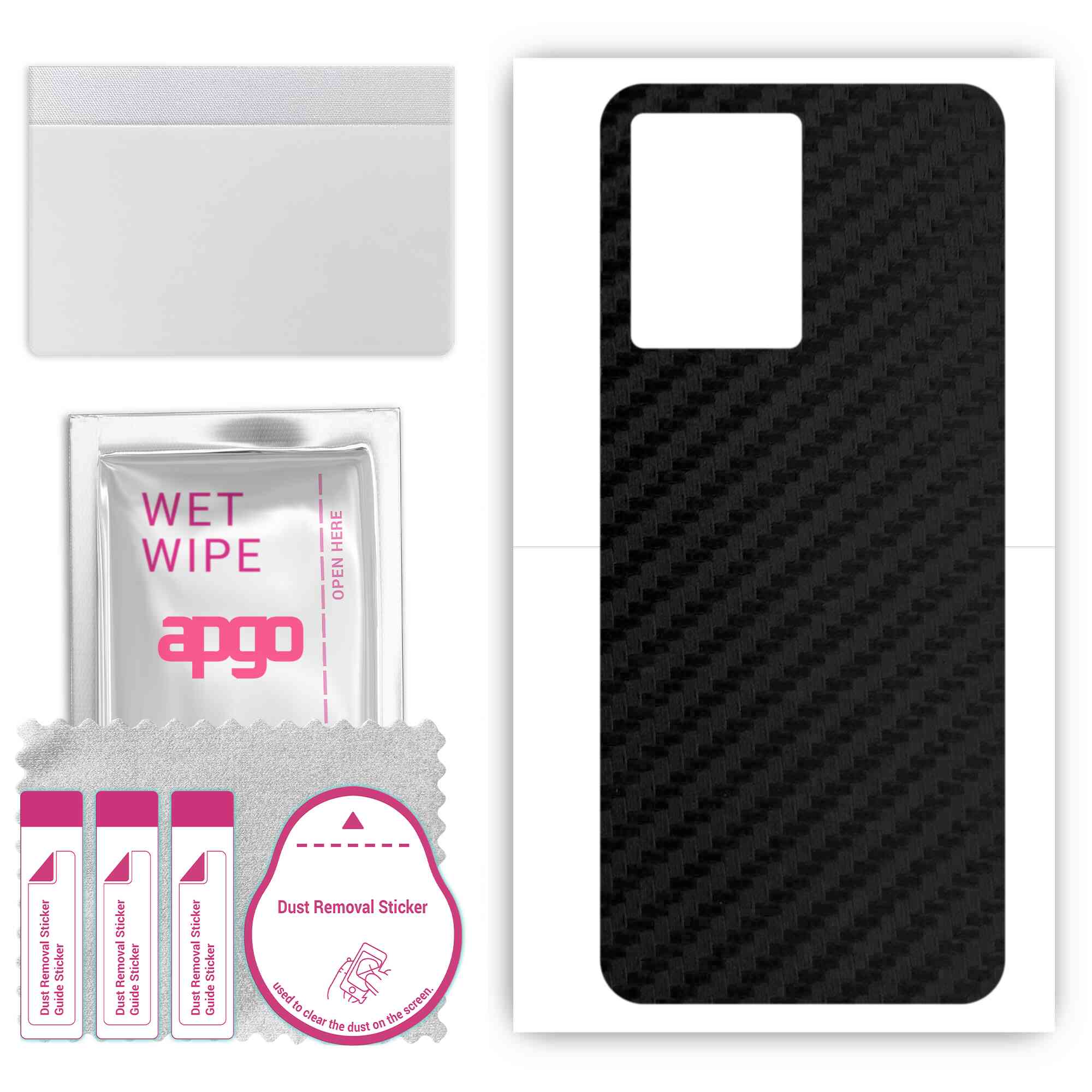 apgo Protective Skin Sticker for the back compatible with Vivo Y73t, Wrap Film, Foil, Vinyl - Pattern Carbon Black
apgo Protective Skin Sticker for the back compatible with Vivo Y73t, Wrap Film, Foil, Vinyl - Pattern Carbon Black