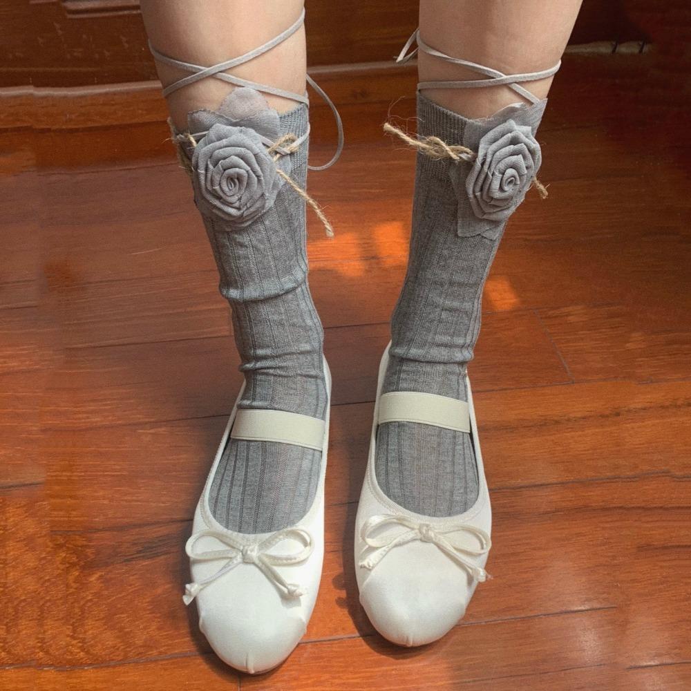 Sweet Mid Tube Socks Lace Up JK Lolita Stockings Elastic Calf Socks Women/Girls Long Coffee
Sweet Mid Tube Socks Lace Up JK Lolita Stockings Elastic Calf Socks Women/Girls Long Coffee
