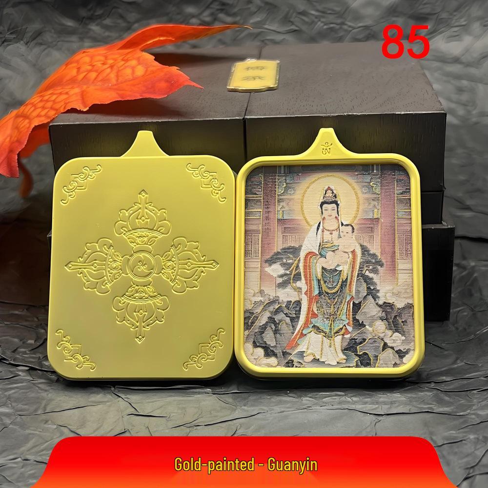 Подвеска Гуаньинь с горы Путо: Тханка Наньхай Гуаньинь для благословения ребенком, украшения Бодхисаттвы. Card Core
Подвеска Гуаньинь с горы Путо: Тханка Наньхай Гуаньинь для благословения ребенком, украшения Бодхисаттвы. Card Core