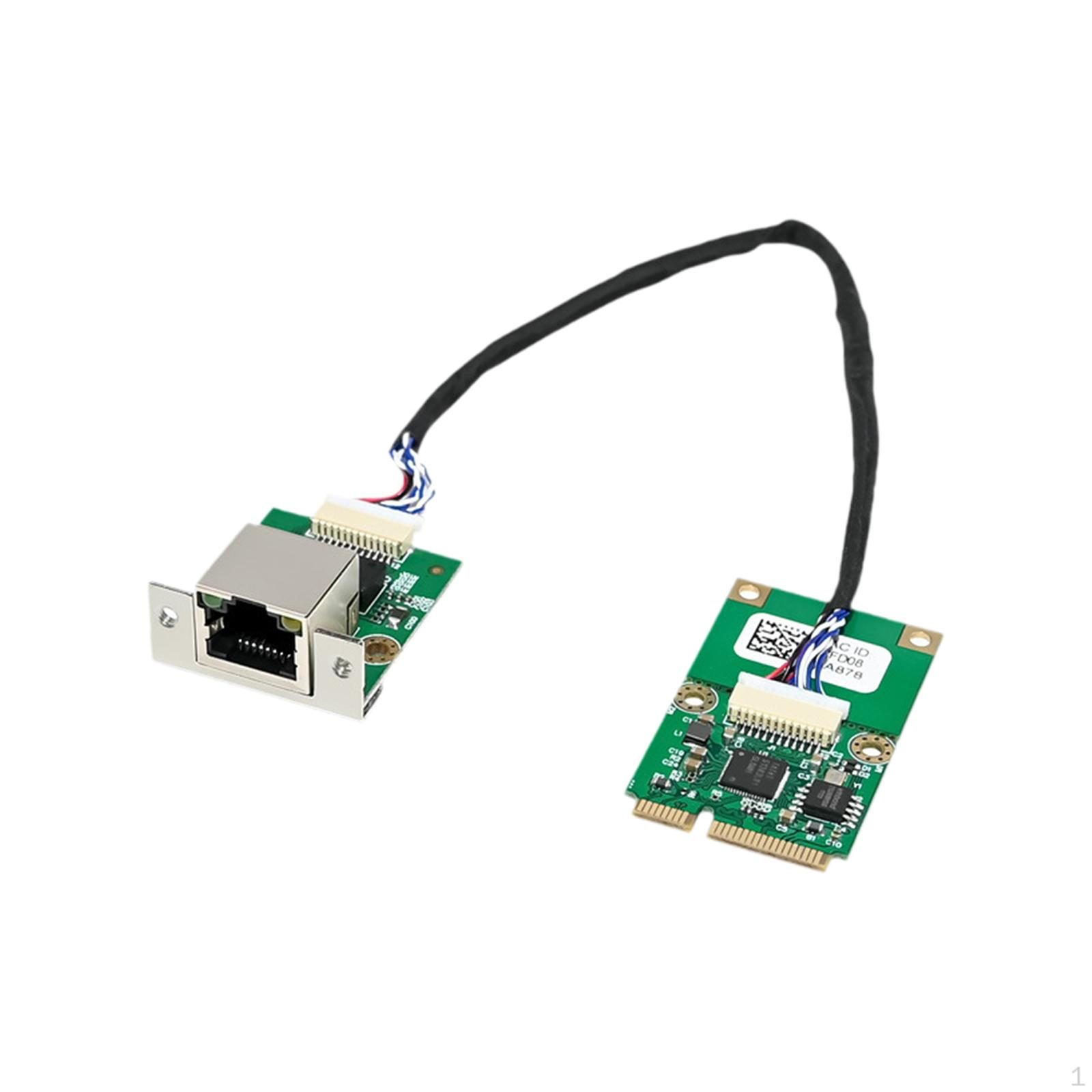 Gigabit Ethernet 2.5G/1000/100Mbps Speeds Practical Professional Network Adapter Stable Accessories mini pcie
Gigabit Ethernet 2.5G/1000/100Mbps Speeds Practical Professional Network Adapter Stable Accessories mini pcie
