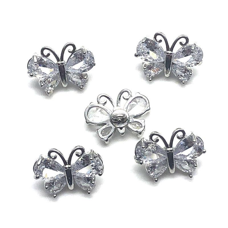 2Pcs Beautiful Butterfly Buttons High Quality Silver Color Metal Artificial Zircon Buttons Clothing Buttons 15mm серебряный
2Pcs Beautiful Butterfly Buttons High Quality Silver Color Metal Artificial Zircon Buttons Clothing Buttons 15mm серебряный