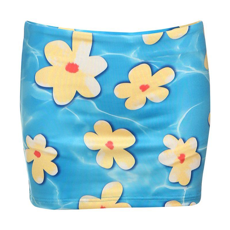 # Sisjuly# French Style Design Hand-Painted Egg Flower Mesh Crop Top Short Skirt Low Waist Hip-Wrapped Skirt for Women Blue S
# Sisjuly# French Style Design Hand-Painted Egg Flower Mesh Crop Top Short Skirt Low Waist Hip-Wrapped Skirt for Women Blue S