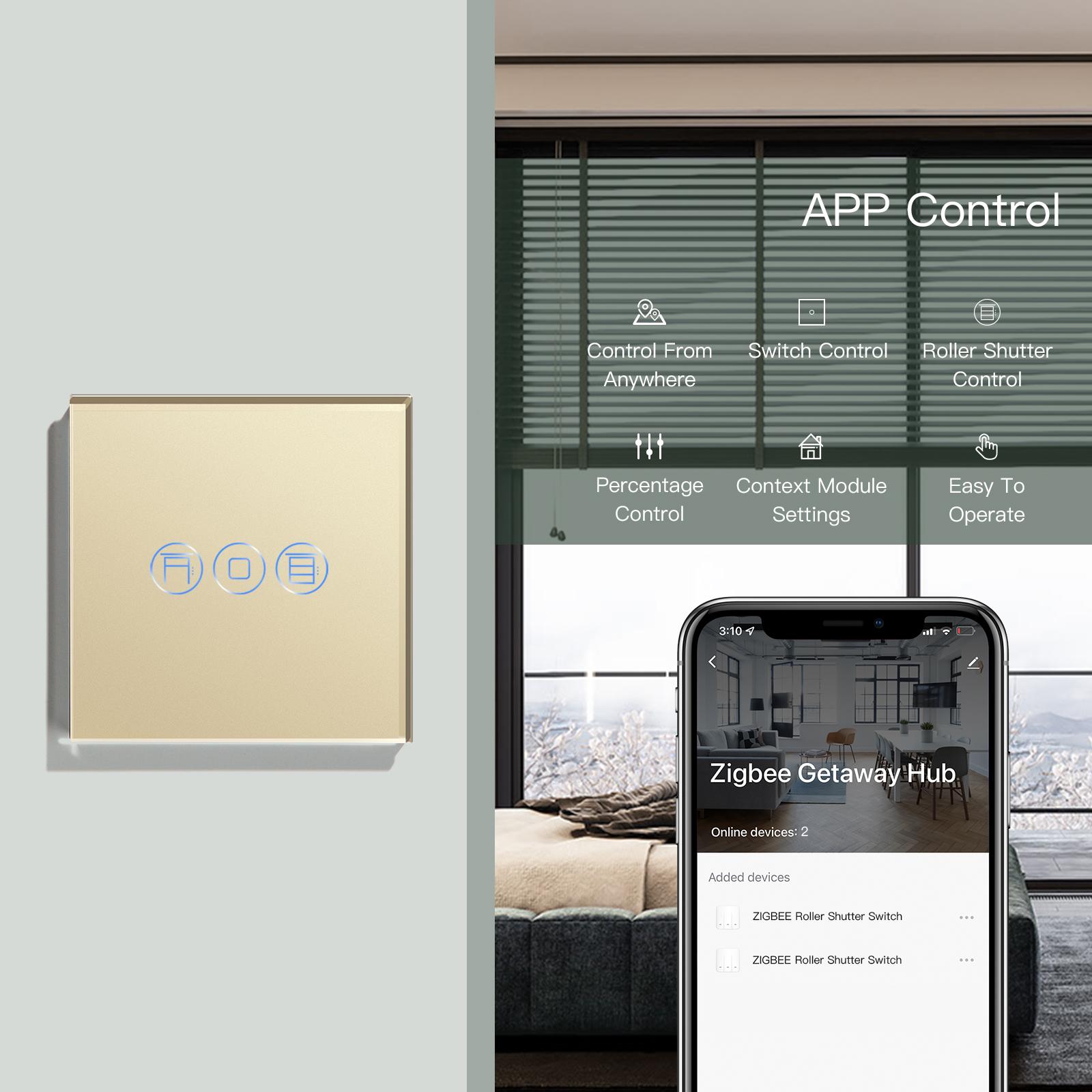 BSEED EU Zigbee Smart Touch переключатель для жалюзи электрический настенный переключатель для рольставней Tuya Google Home Alexa голосовое беспроводное управление
BSEED EU Zigbee Smart Touch переключатель для жалюзи электрический настенный переключатель для рольставней Tuya Google Home Alexa голосовое беспроводное управление