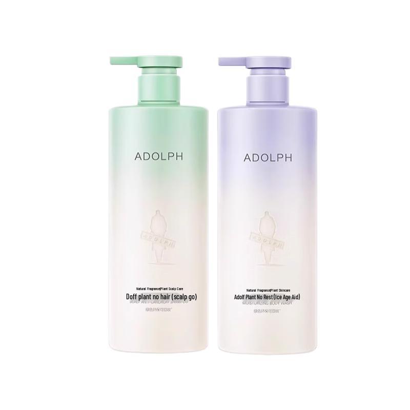 Adolph Plant Fragrance Scalp Care Shampoo & Shower Gel Set
Adolph Plant Fragrance Scalp Care Shampoo & Shower Gel Set
