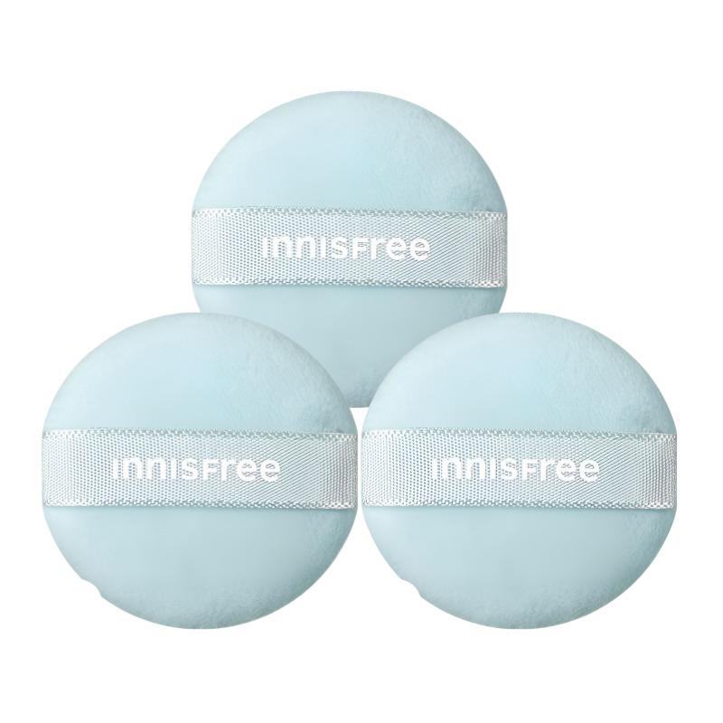 Innisfree Mini Powder Puff Set – Soft & Dry Silky Touch Makeup Applicator 3 pcs
Innisfree Mini Powder Puff Set – Soft & Dry Silky Touch Makeup Applicator 3 pcs