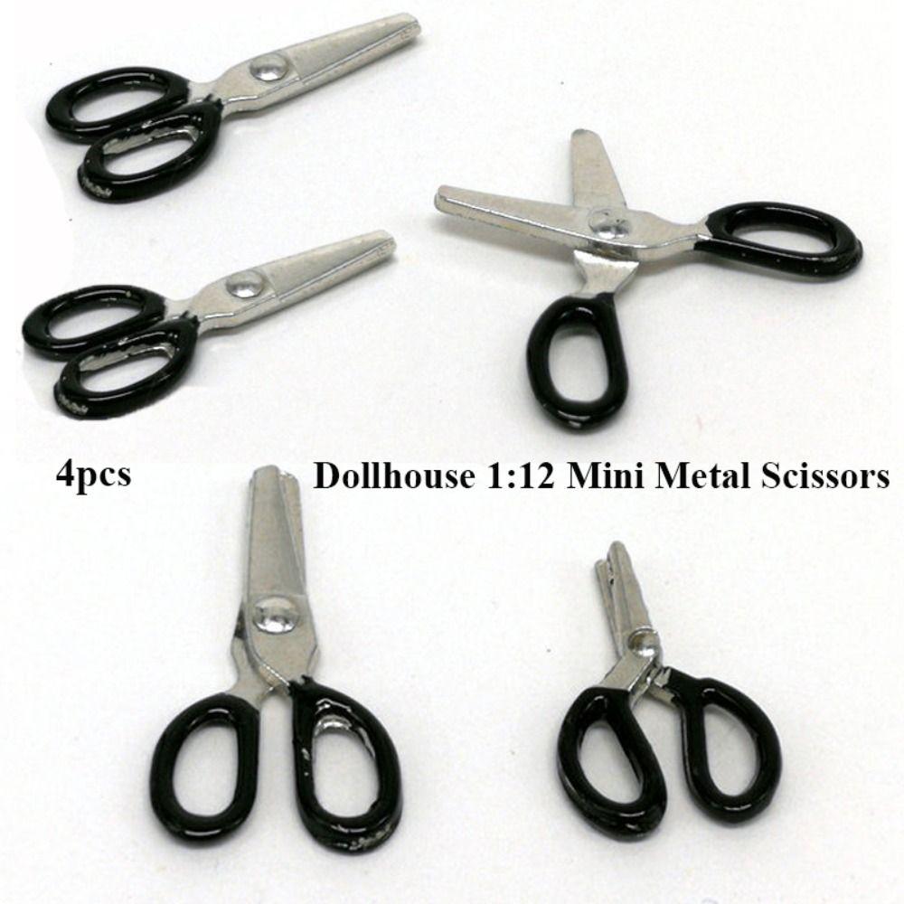 4pcs Metal Dollhouse Scissors 1:12 Simulation Furniture Shears Decorate Toys Dollhouse Decoration
4pcs Metal Dollhouse Scissors 1:12 Simulation Furniture Shears Decorate Toys Dollhouse Decoration