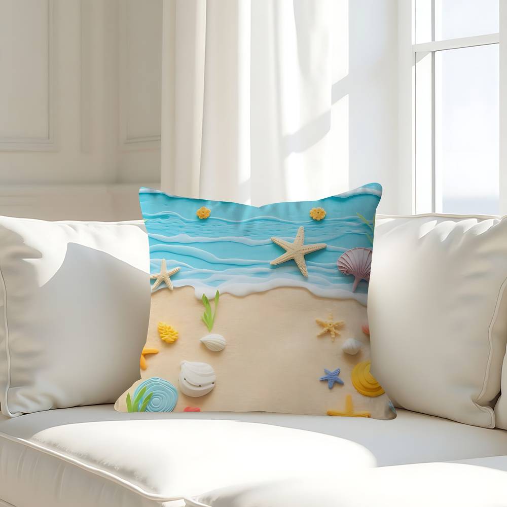Art Beach Pillow Gifts Home Office Furnishings Bedroom Sofa Car Cushion Cover Case 45x45cm 16x16Inch
Art Beach Pillow Gifts Home Office Furnishings Bedroom Sofa Car Cushion Cover Case 45x45cm 16x16Inch