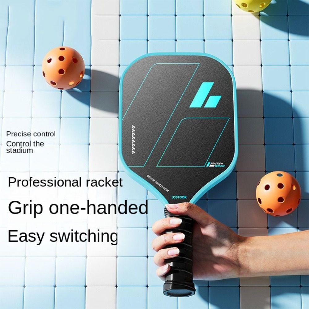 Ribbed Handle Pickleball Paddle Glass Fibre Face Pickleball Training Equipment Child Single Racket
Ribbed Handle Pickleball Paddle Glass Fibre Face Pickleball Training Equipment Child Single Racket