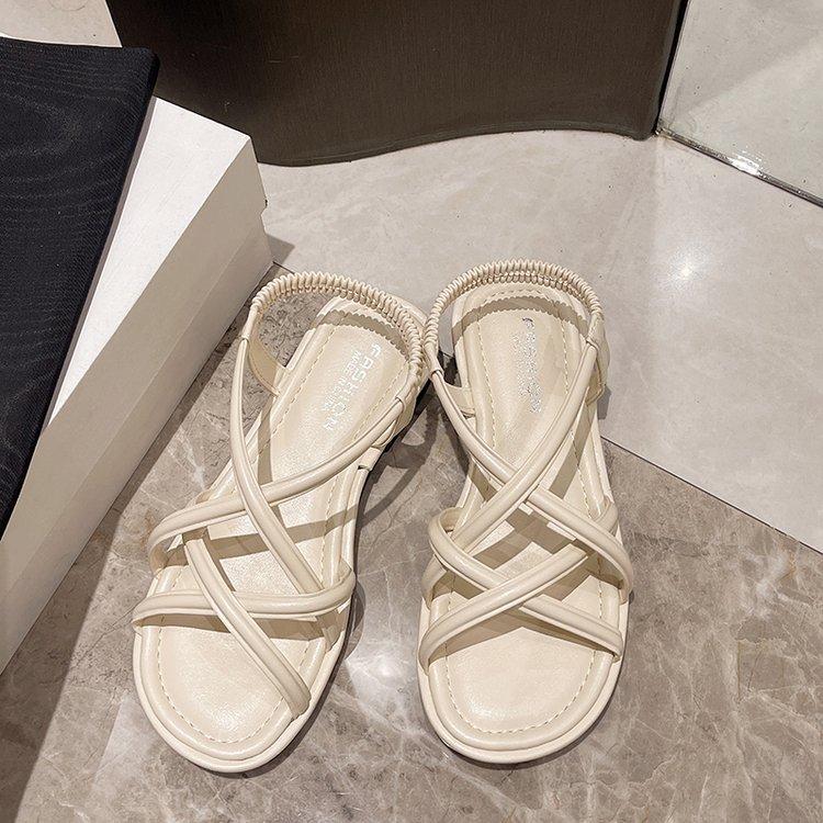 Mori flat-bottomed Roman woven sandals women s 2024 summer new outer wear soft-soled versatile casual beach sandals 35
Mori flat-bottomed Roman woven sandals women s 2024 summer new outer wear soft-soled versatile casual beach sandals 35