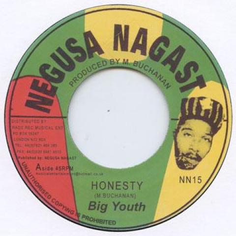 7-дюймовая пластинка BIG YOUTH - Honesty NN15 Negusa Nagast U 1973 Великобритания Регги, Ска и Даб
7-дюймовая пластинка BIG YOUTH - Honesty NN15 Negusa Nagast U 1973 Великобритания Регги, Ска и Даб