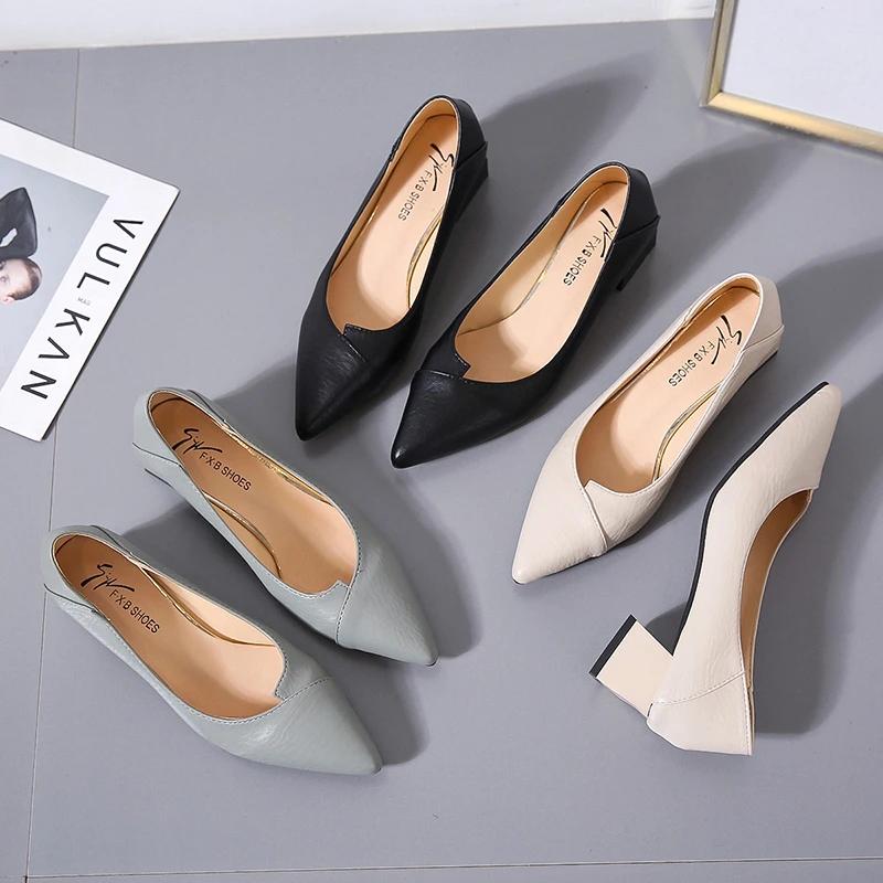 fashion Pumps Women Shoes Shallow Chunky Heeled Pointed Toe Ladies Shoe Platform Soft Leather Slip on Women s Fashion Dress Office 2024
fashion Pumps Women Shoes Shallow Chunky Heeled Pointed Toe Ladies Shoe Platform Soft Leather Slip on Women s Fashion Dress Office 2024