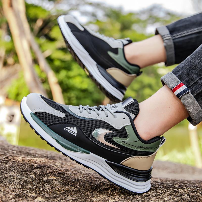 Men s shoes fashion versatile sports and leisure trendy shoes men s mesh work travel shoes spring soft-soled running shoes 39 черный серый
Men s shoes fashion versatile sports and leisure trendy shoes men s mesh work travel shoes spring soft-soled running shoes 39 черный серый