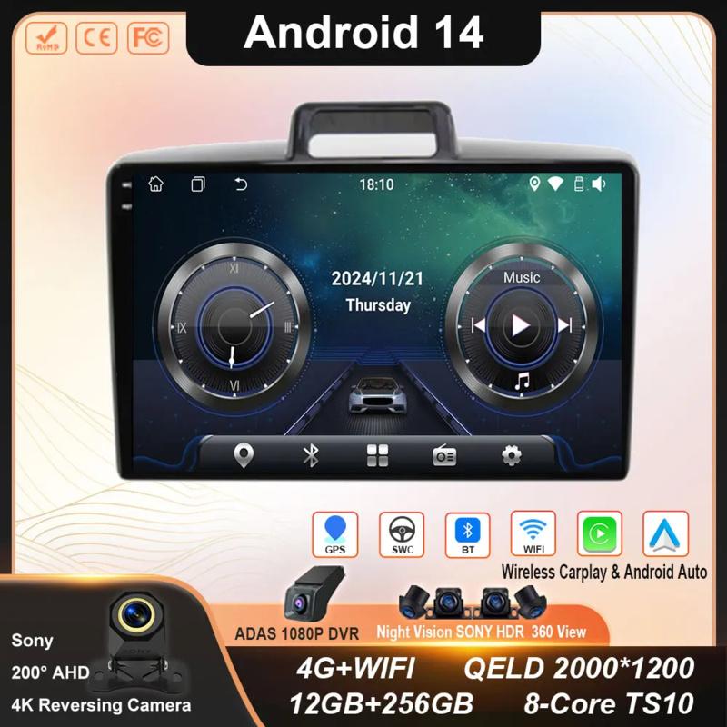 Android 14 Carplay Для Toyota Corolla Axio 2 Fielder 3 E160 2012 - 2018 2019 2020 2021 Автомагнитола Мультимедийный плеер Видео Без 2din
Android 14 Carplay Для Toyota Corolla Axio 2 Fielder 3 E160 2012 - 2018 2019 2020 2021 Автомагнитола Мультимедийный плеер Видео Без 2din