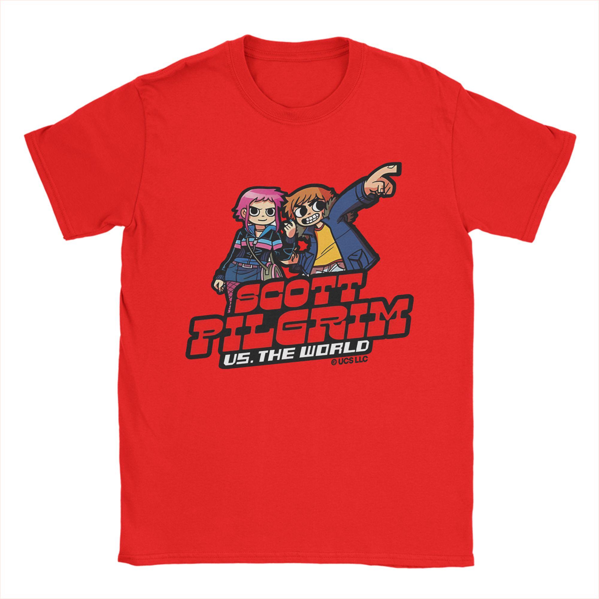 Men Scott Pilgrim T Shirt Cotton Clothes Vintage Short Sleeve O Neck Tee Shirt Graphic TShirts S
Men Scott Pilgrim T Shirt Cotton Clothes Vintage Short Sleeve O Neck Tee Shirt Graphic TShirts S