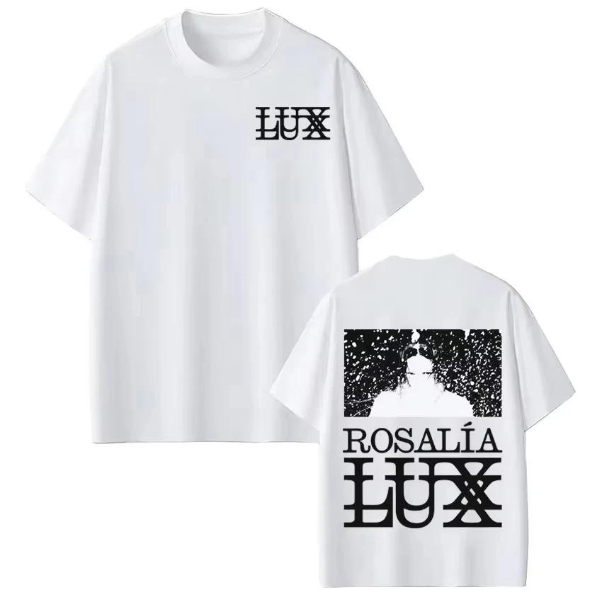 Singer Rosalía Album LUX Printed TShirt Unisex Fashion Aesthetic Loose TShirt Casual Crew Neck Cotton TShirt Fan Gift 4XL
Singer Rosalía Album LUX Printed TShirt Unisex Fashion Aesthetic Loose TShirt Casual Crew Neck Cotton TShirt Fan Gift 4XL