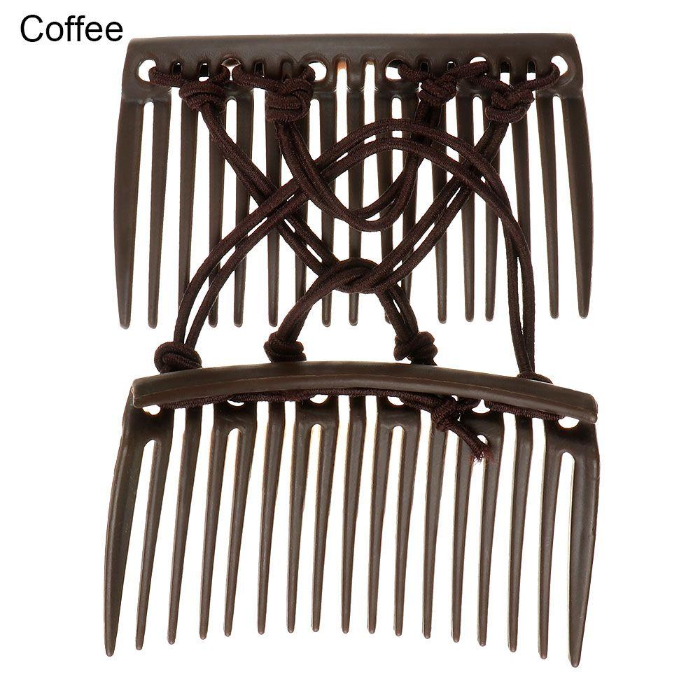Women Magic Black/Coffee Hair pin Comb Hair Rope Creative Coffee
Women Magic Black/Coffee Hair pin Comb Hair Rope Creative Coffee