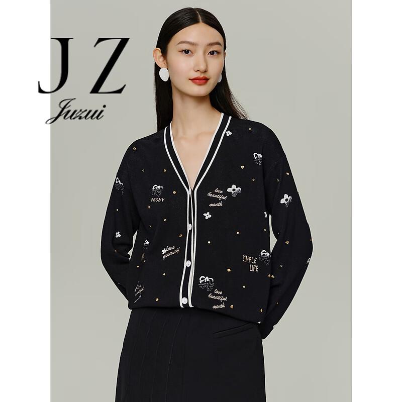 JUZUI Women s Color-block Rhinestone Cardigan Sweater JWDQ30606 S
JUZUI Women s Color-block Rhinestone Cardigan Sweater JWDQ30606 S
