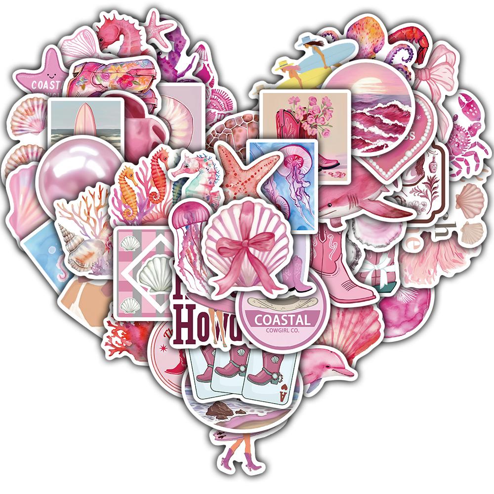 50PCS Pink Coast Stickers Nostalgia Decorative Phone Art Picture Skateboard DIY Laptop Luggage Scrapbook for Sticker
50PCS Pink Coast Stickers Nostalgia Decorative Phone Art Picture Skateboard DIY Laptop Luggage Scrapbook for Sticker