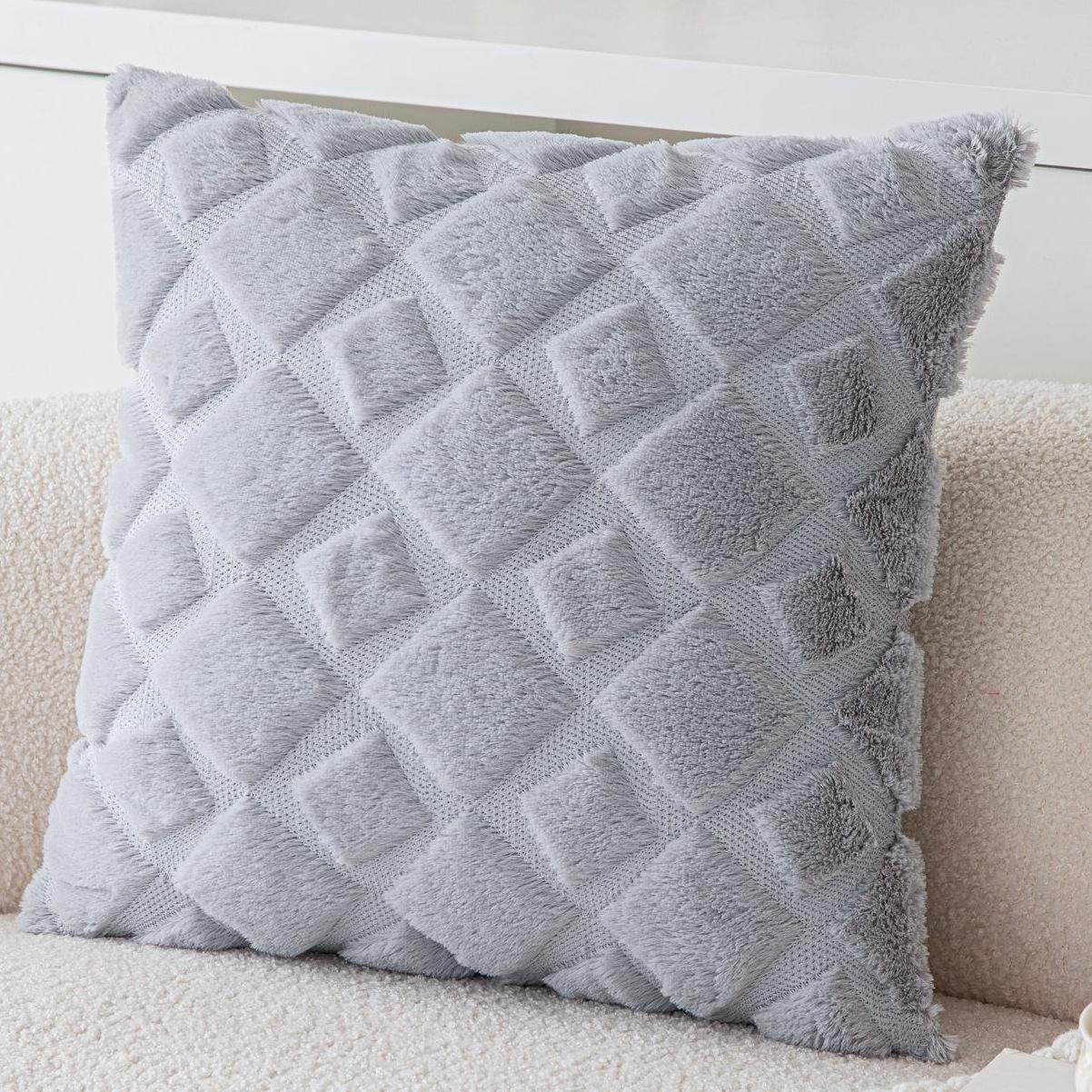Новый продукт Вышитая мехом Геометрическая квадратная подушка Стеганый Имитация кроличьего меха Современный простой стиль Подушка Вышитая Наволочка для дома 30 * 50Cm without core
Новый продукт Вышитая мехом Геометрическая квадратная подушка Стеганый Имитация кроличьего меха Современный простой стиль Подушка Вышитая Наволочка для дома 30 * 50Cm without core