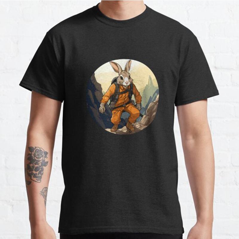Men Fashion Casual Short Sleeves Rabbit Hiking Black Tees Oversized T-shirts XXXL чорний
Men Fashion Casual Short Sleeves Rabbit Hiking Black Tees Oversized T-shirts XXXL чорний