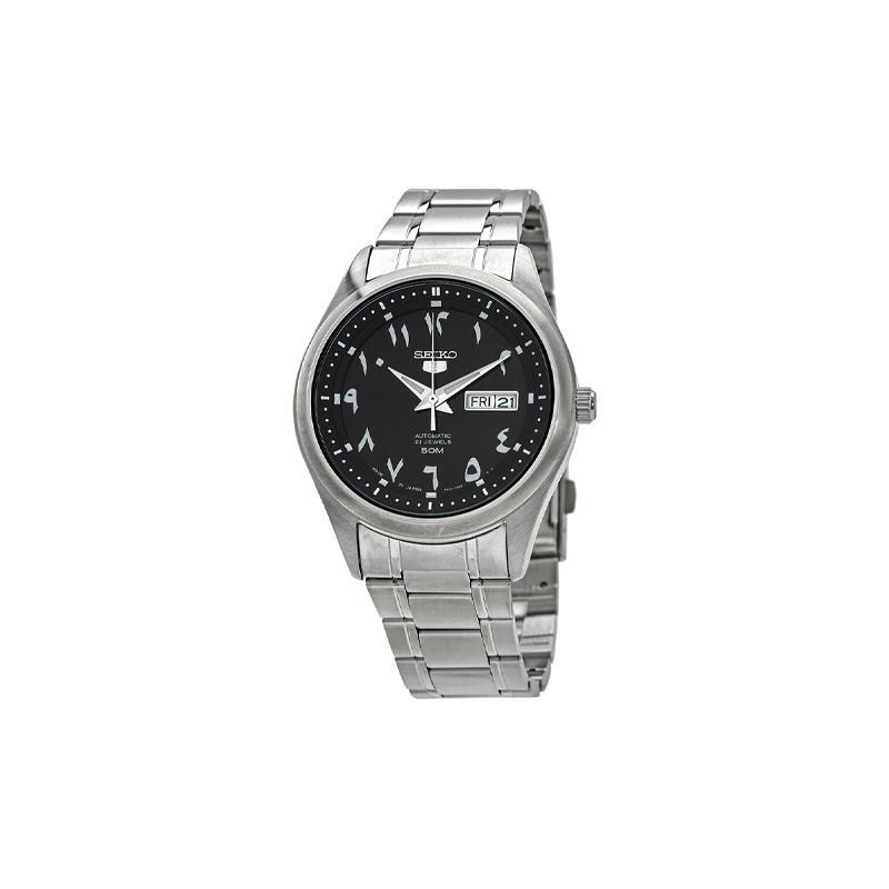 SEIKO 50 meters waterproof Automatic Steel Strap men s watch black dial SNKP21J1 чорний
SEIKO 50 meters waterproof Automatic Steel Strap men s watch black dial SNKP21J1 чорний