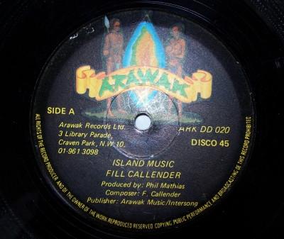 12inch Record FIL CALLENDAR - Island Music / It s Late ARKDD020 Arawak 1979 UK Reggae, Ska & Dub Used
12inch Record FIL CALLENDAR - Island Music / It s Late ARKDD020 Arawak 1979 UK Reggae, Ska & Dub Used