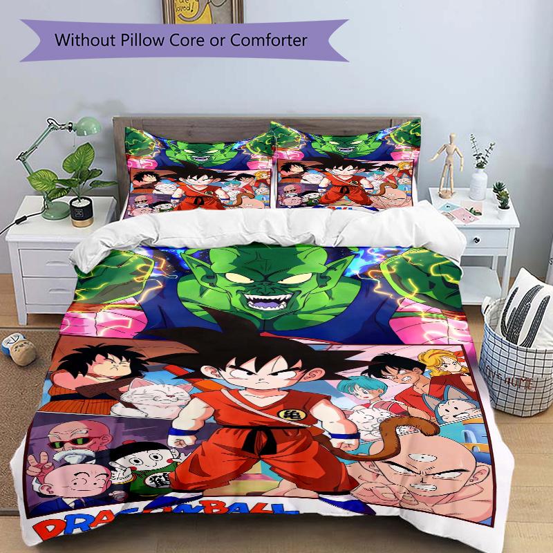 3pcs Dragon Ball Heroes Design Bedding Set Includes Comfortable Bedding with Stylish Design for Bedroom, H027 135x200cm
3pcs Dragon Ball Heroes Design Bedding Set Includes Comfortable Bedding with Stylish Design for Bedroom, H027 135x200cm