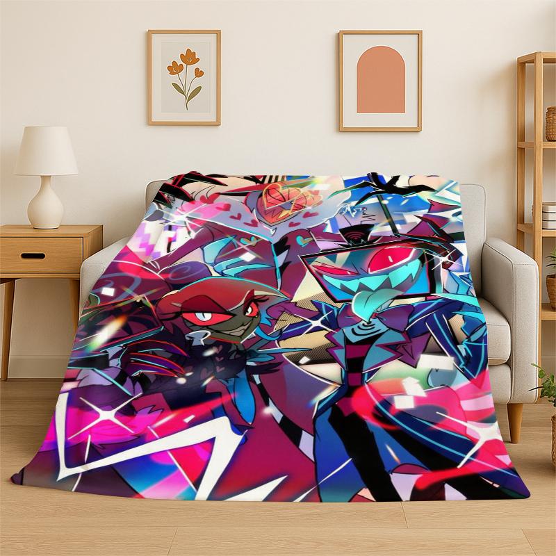 3D Cartoon H-Hazbin Hotel Charlie Flannel Blanket Soft Warm Throw Blanket for Bedroom Living Room Bed Travel Camping Picnic 75x90cm
3D Cartoon H-Hazbin Hotel Charlie Flannel Blanket Soft Warm Throw Blanket for Bedroom Living Room Bed Travel Camping Picnic 75x90cm