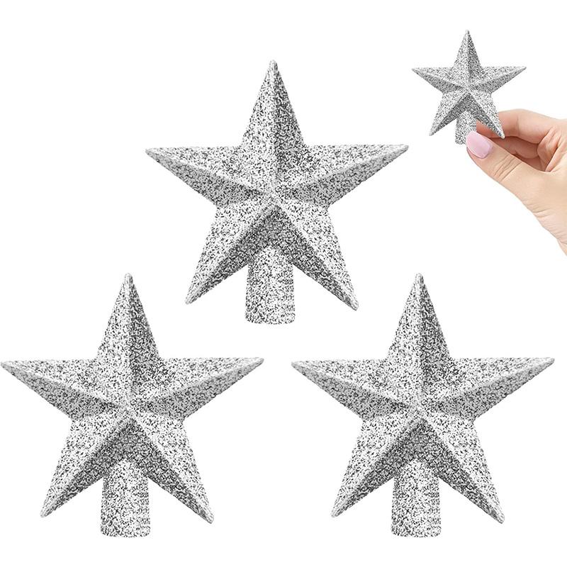 3Pcs/Pack Glitter Star Christmas Tree Decoration Merry Christmas Decor Home Navidad Ornament Five-pointed Star Decoration Q6567QQ-
3Pcs/Pack Glitter Star Christmas Tree Decoration Merry Christmas Decor Home Navidad Ornament Five-pointed Star Decoration Q6567QQ-