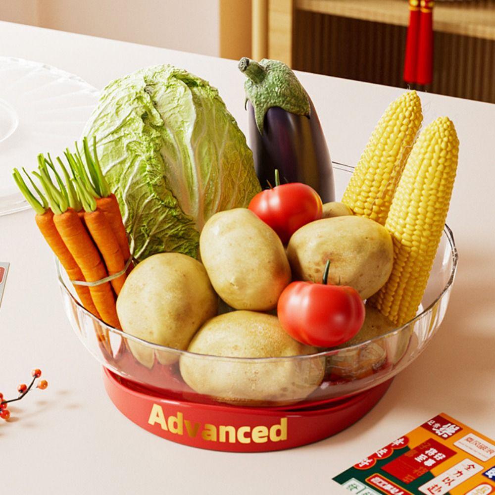 Plastic Rotating Dry Fruit Tray Large Capacity Divided Fruit Plate Candy Box Moisture-Proof with Lid Snack Dried Fruit Plate красный
Plastic Rotating Dry Fruit Tray Large Capacity Divided Fruit Plate Candy Box Moisture-Proof with Lid Snack Dried Fruit Plate красный