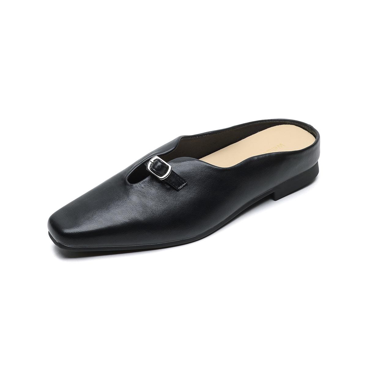 Баотоу полутапочки женские, летние носят на улице, усиливают ощущение, и сандалии для женщин 43 чёрный
Баотоу полутапочки женские, летние носят на улице, усиливают ощущение, и сандалии для женщин 43 чёрный