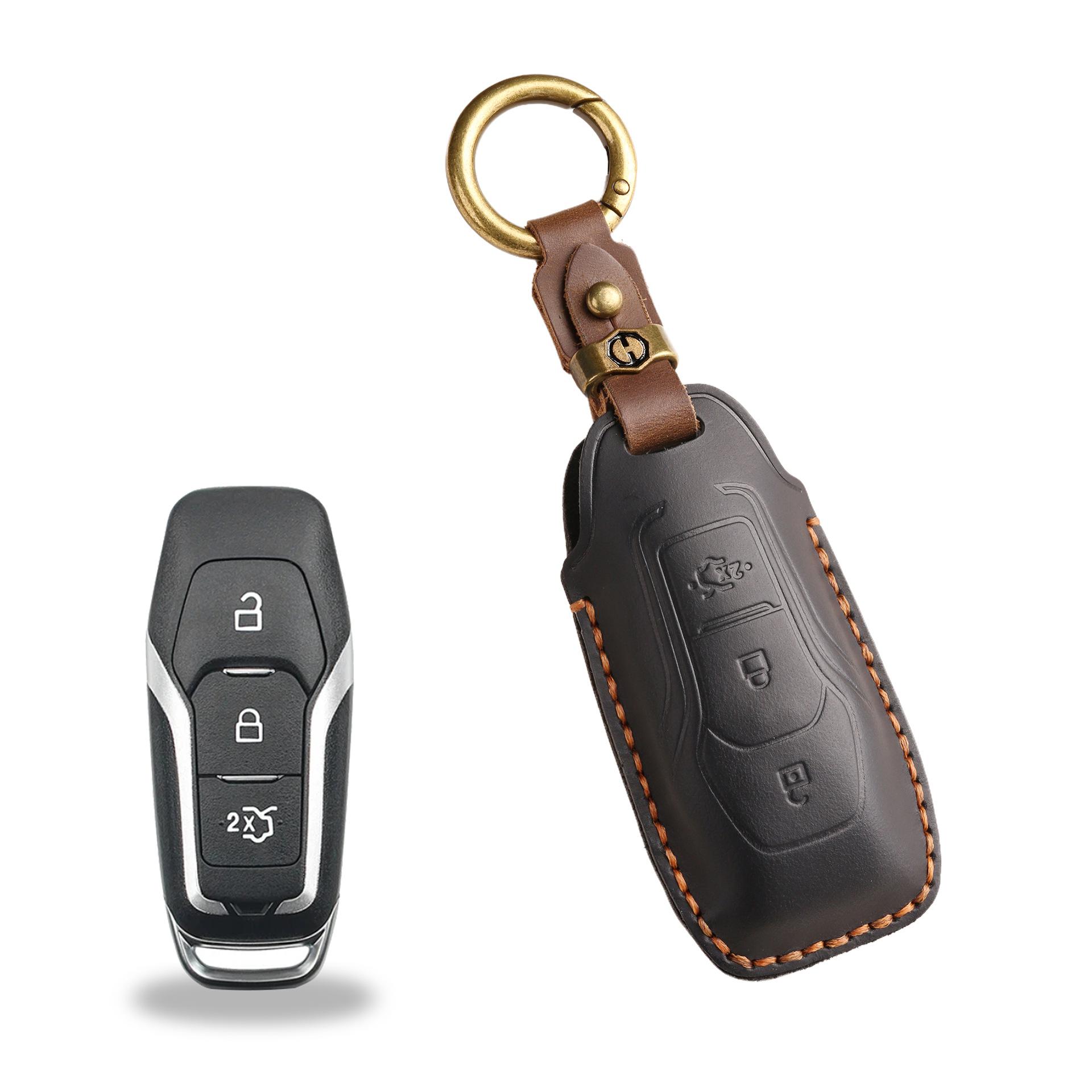 Retro Key Bag Is Suitable For Ford S Old Mondeo Edge Taurus Car Leather Key Bag Cover Case Ring.
Retro Key Bag Is Suitable For Ford S Old Mondeo Edge Taurus Car Leather Key Bag Cover Case Ring.