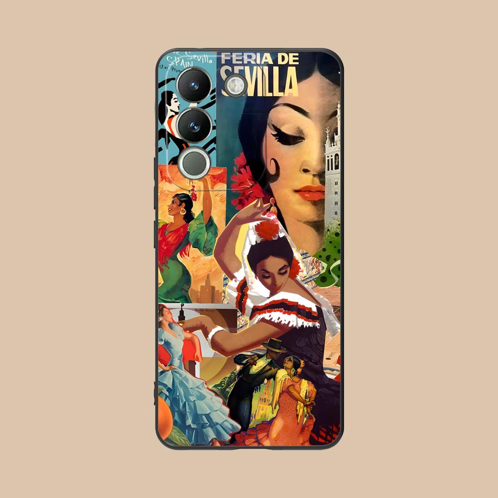 Spain Flamenco Mobile Phone Case for VIVO V60 V50 V40 V30 V29 V27 V25 V23 Pro Lite 5G Colorful Printing Cover Pretty Cover vivo V23e
Spain Flamenco Mobile Phone Case for VIVO V60 V50 V40 V30 V29 V27 V25 V23 Pro Lite 5G Colorful Printing Cover Pretty Cover vivo V23e