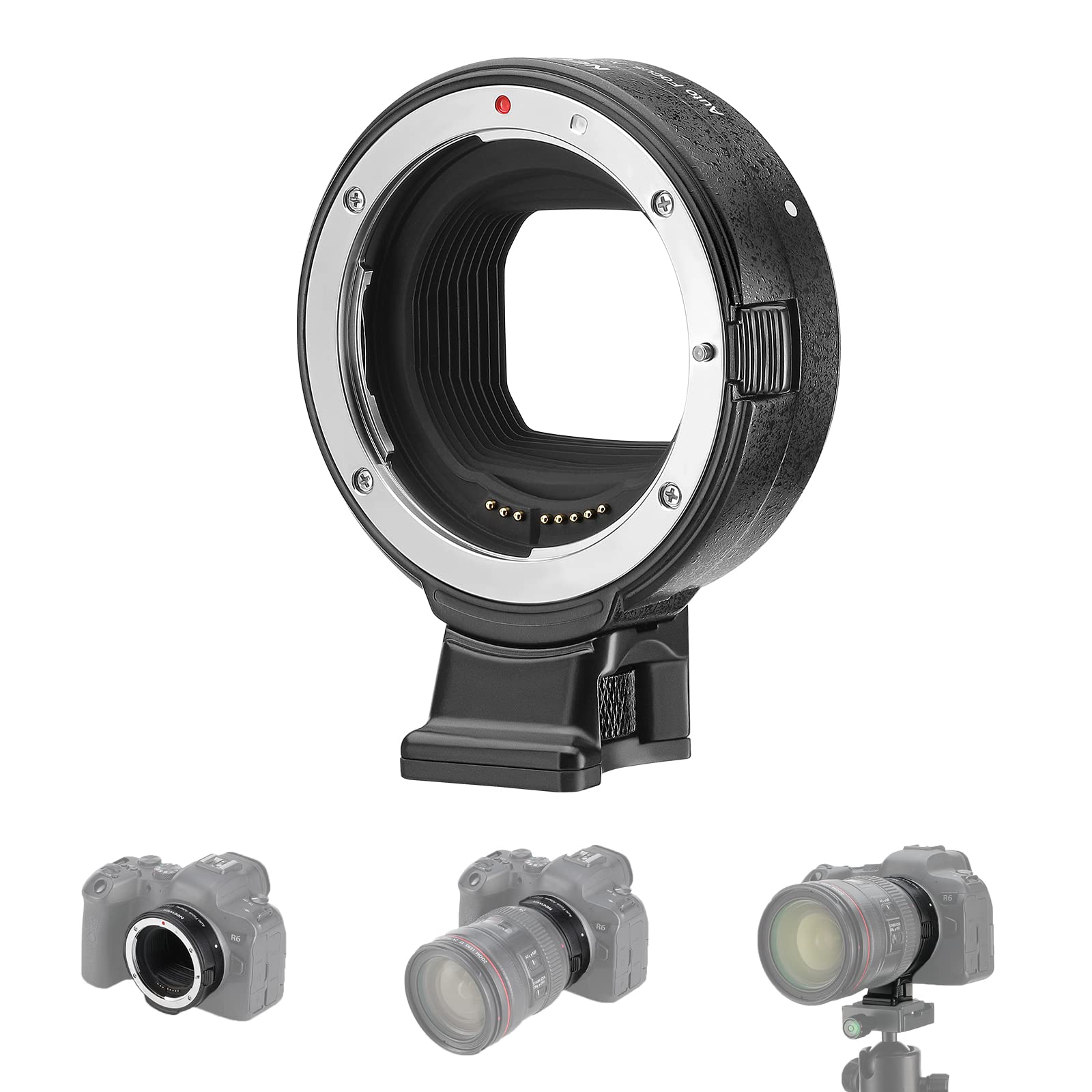 Адаптер NEEWER R Mount для объектива и камеры RF Mount, кольцо-конвертер автофокуса, совместимое с EOS R Ra RP R6 Mark II R6 R5 R3 R7 R10 R8 R50, максимальная нагрузка
Адаптер NEEWER R Mount для объектива и камеры RF Mount, кольцо-конвертер автофокуса, совместимое с EOS R Ra RP R6 Mark II R6 R5 R3 R7 R10 R8 R50, максимальная нагрузка