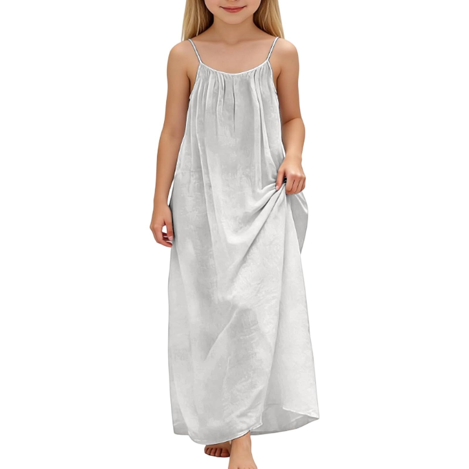 Children s Casual Sleeveless Backless Dress 140 білий
Children s Casual Sleeveless Backless Dress 140 білий
