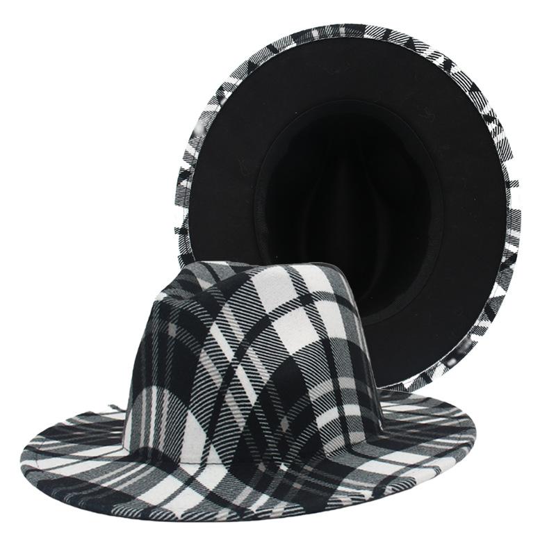 2023New Scottish Plaid Pattern Jazz Hat Fashionable Matching Foreign Trade Top Hat Gentleman And Lady Hat M(56-58cm)
2023New Scottish Plaid Pattern Jazz Hat Fashionable Matching Foreign Trade Top Hat Gentleman And Lady Hat M(56-58cm)