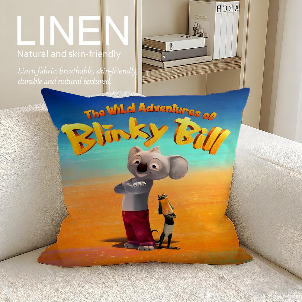 Blinky Bill the Movie Cushion Cover Pillowcase Set Pcs x x Breathable Washable Sofa Cushion Cover 30X30cm
Blinky Bill the Movie Cushion Cover Pillowcase Set Pcs x x Breathable Washable Sofa Cushion Cover 30X30cm