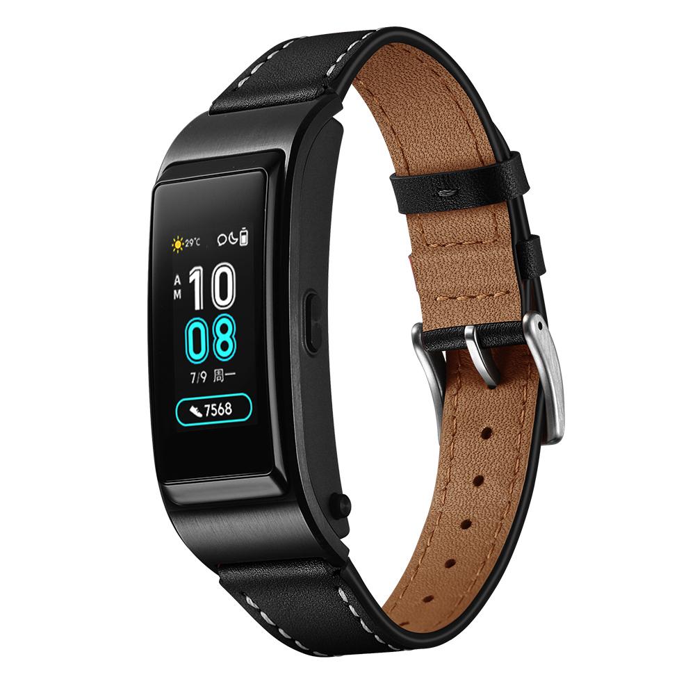 18mm Genuine Leather Sharp Head Smart Watch Band for Huawei TalkBand B5/B3 Active/B2 Active Black
18mm Genuine Leather Sharp Head Smart Watch Band for Huawei TalkBand B5/B3 Active/B2 Active Black