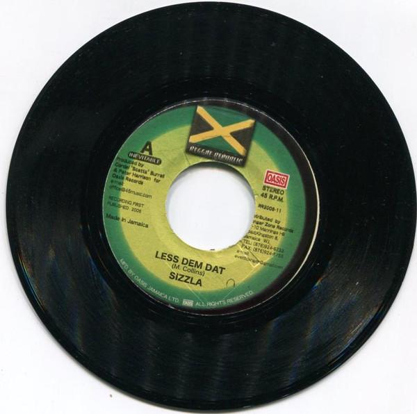 7-дюймовая пластинка SIZZLA / WAYNE MARSHALL - Less Dem Dat / Turn It Up R200611 Reggae Republic 2006 Ямайка Регги, Ска и Даб Б/У
7-дюймовая пластинка SIZZLA / WAYNE MARSHALL - Less Dem Dat / Turn It Up R200611 Reggae Republic 2006 Ямайка Регги, Ска и Даб Б/У
