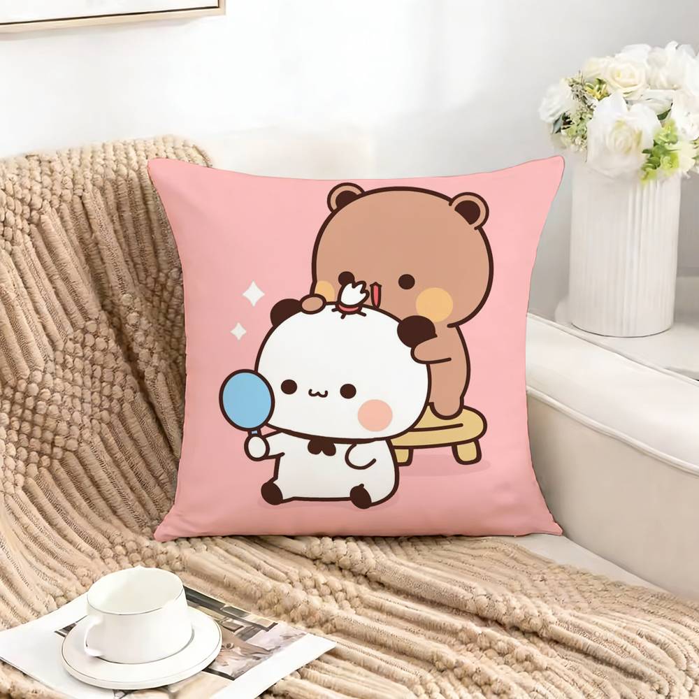 Panda BBubu DDudu Pillow Case Square DoubleSided Sofa Cushion Cover Bedroom Bedside Pillow 30X30cm
Panda BBubu DDudu Pillow Case Square DoubleSided Sofa Cushion Cover Bedroom Bedside Pillow 30X30cm
