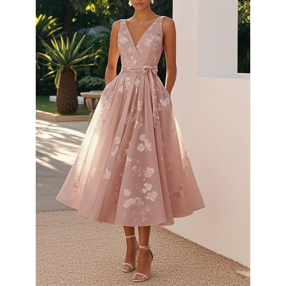 European and American Women s Dress Banquet Evening Dress, Sleeveless Vest V-neck, Digital Printing Dress XXL
European and American Women s Dress Banquet Evening Dress, Sleeveless Vest V-neck, Digital Printing Dress XXL