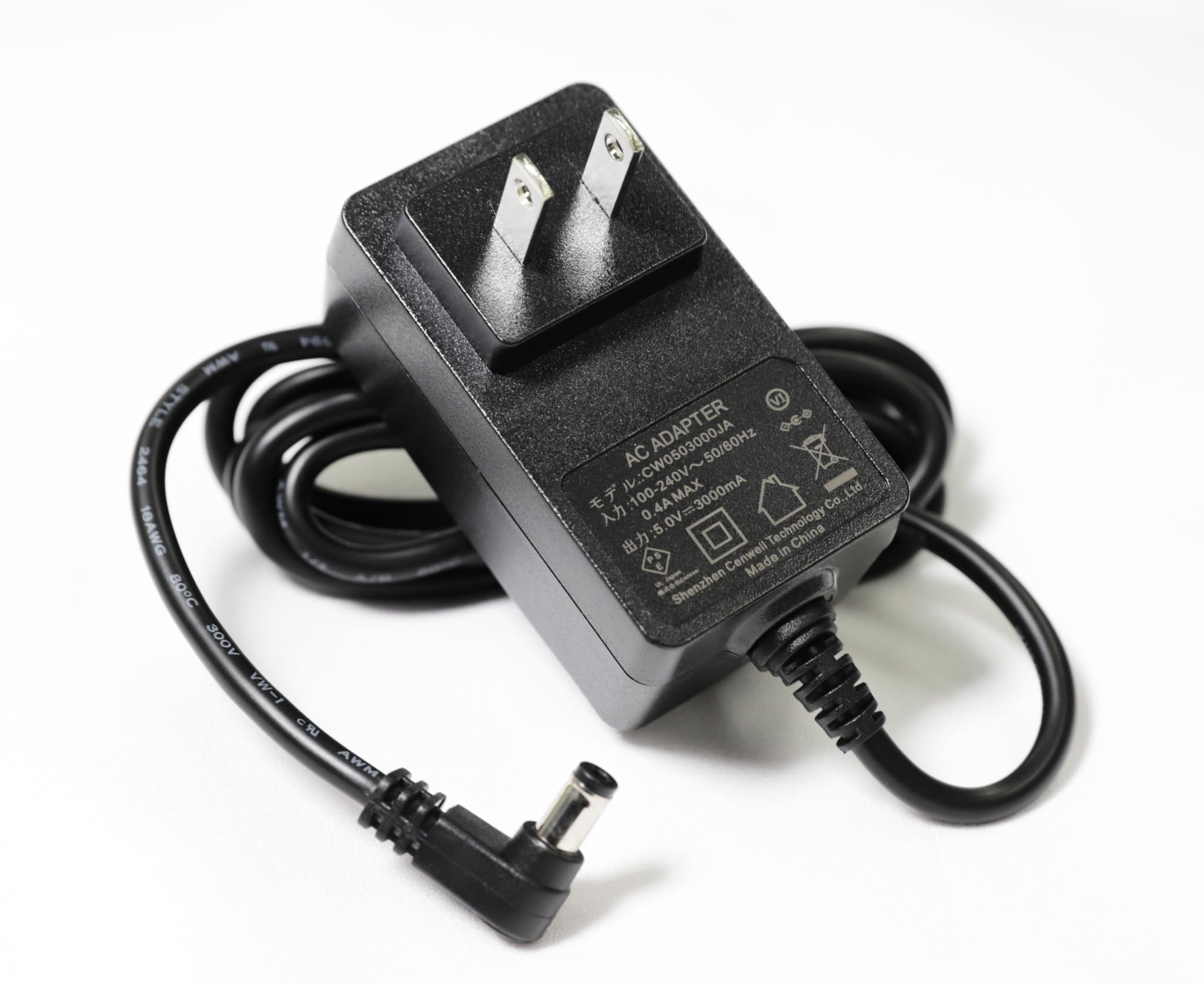 AC switching DC 5V 3A center plug outer diameter diameter PSE certified adapter, type, 15W, plus, 5.5mm (inner 2.1mm),
AC switching DC 5V 3A center plug outer diameter diameter PSE certified adapter, type, 15W, plus, 5.5mm (inner 2.1mm),