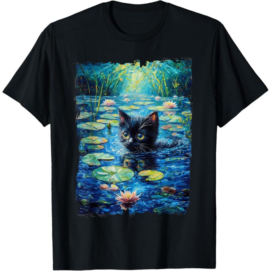 Cat Monets Black Cat Waterlily T-Shirt XXXXXL чёрный
Cat Monets Black Cat Waterlily T-Shirt XXXXXL чёрный