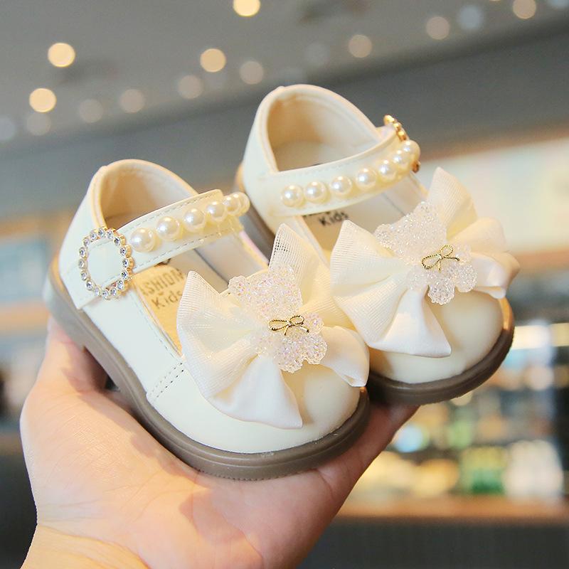 Baby Girls Walking Shoes with Big Bow Bear Children Princess Shoes Soft Sole Round Toe New Fashion Kids Flat Shoes Non-slip 25
Baby Girls Walking Shoes with Big Bow Bear Children Princess Shoes Soft Sole Round Toe New Fashion Kids Flat Shoes Non-slip 25